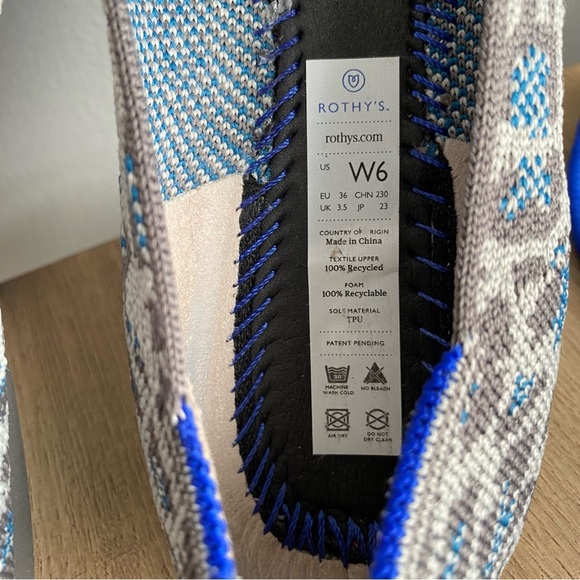 Rothy’s Spotted Leopard Round Toe Flats - Picture 9 of 11